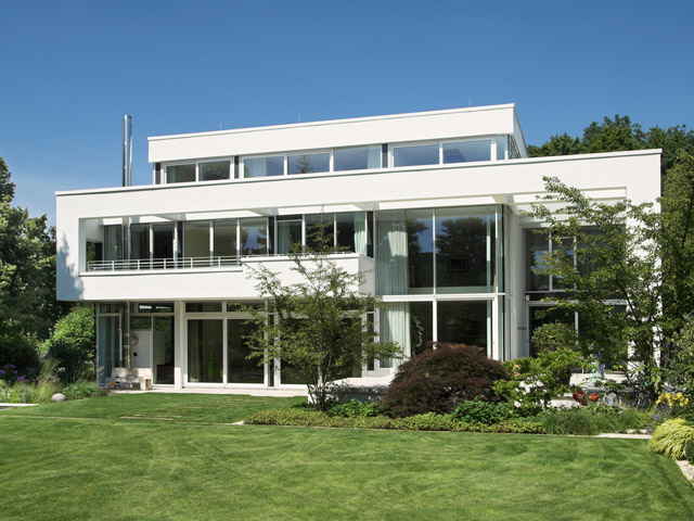 Referenz - Villa in München, Außenansicht