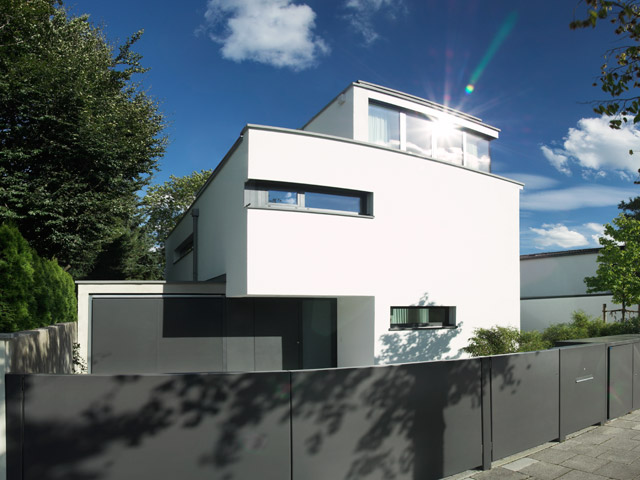 Referenz - Wohnhaus in München, Außenansicht
